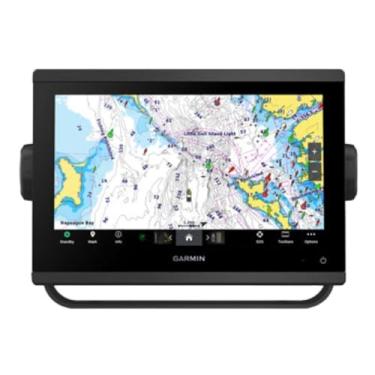 Imagem de Garmin 010-02366-61 GPSMAP 943xsv SideVü, ClearVü e sonar tradicional Chirp com mapeamento - 22,86 cm, Navionics+