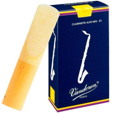 Imagem de Palheta Tradicional Para Clarinete Alto N 3 Vandoren