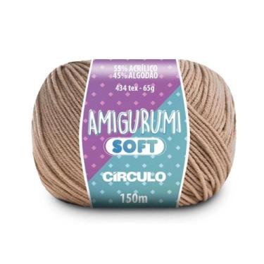 Imagem de 01 Novelo Fio Amigurumi Soft - Artesanato Em Crochê - Circulo, 7096, C