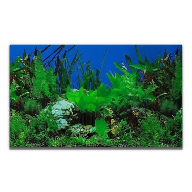 Imagem de Painel para Aquários Fundo Azul e Plantas PP-081 30x200cm