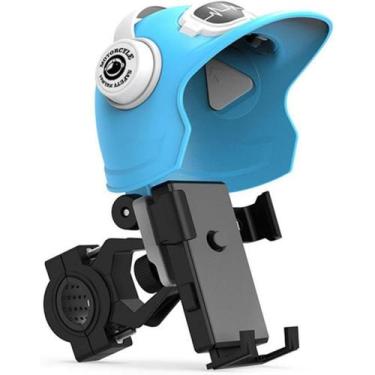 Imagem de Suporte Celular GPS Moto Bike Anti Reflexo Capacete Motoboy - Fg