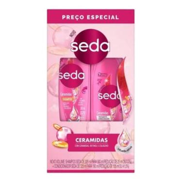 Imagem de Kit c/ 2 Kit Seda Ceramidas Shampoo 300ml+ Condicionador
