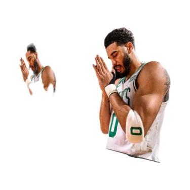 Imagem de J-Jayson T-Tatum Adesivo De Arte De Pôster À Prova D'água Autoadesivo 