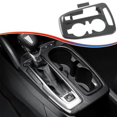 Imagem de MUXEE Capa de painel de mudança de marchas da estrutura do console central, para Chevrolet Trax 2024 2025 - Acessórios de acabamento interno esportivo de fibra de carbono ABS conjunto completo