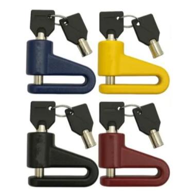 Imagem de Cadeado Trava De Disco Freio Moto Bike Antifurto Segurança - GORILLAZ