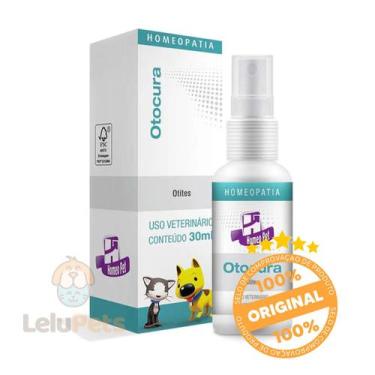 Imagem de Otocura 30ml Homeopatia Para Cães e Gatos - Realh
