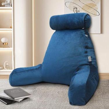 Imagem de Almofada de leitura MittaGong com rolo de pescoço e bolso removíveis