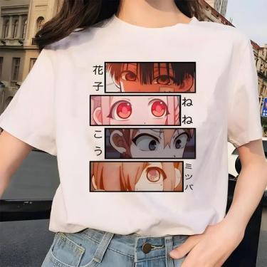 Imagem de Camiseta Feminina Harajuku Ullzang Hanako-Kun - Estampa Anos 90, BR-P,