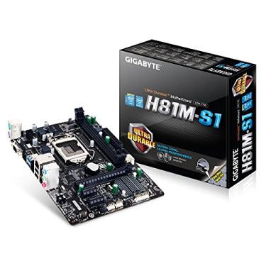 Imagem de Placa-Mãe, Gigabyte, H81M-S1