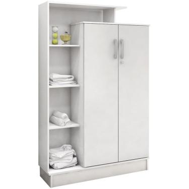 Imagem de Armario Multiuso 2 Portas Com Chave 20220 Branco Demobile