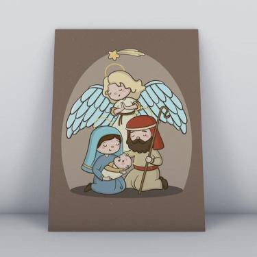Imagem de Quadros TAC Religião Cristã 020 - 20x30cm - MDF Colorido