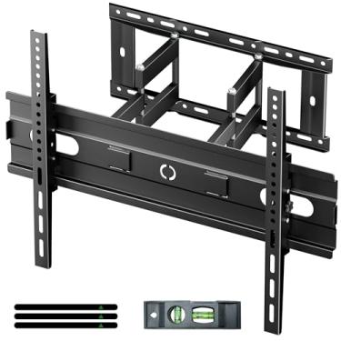 Imagem de GearFusion Suporte de parede de TV para a maioria das TVs de 81.3 cm-215.9 cm até 59.9 kg, suporte de TV de movimento completo com extensão de inclinação giratória, suporte para TVs de braços