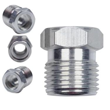 Imagem de Niple de aluminio para conexão 8mm oring rosca 3/4 - IMPORTAÇÃO PREMIU