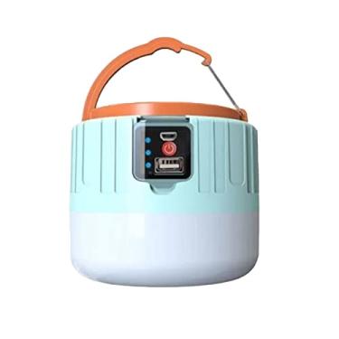 Imagem de KIMISS Luz Solar de Acampamento - Lâmpada de Emergência LED de Carregamento USB à Prova d'água para Caminhadas, Piquenique, Pesca, Viagens