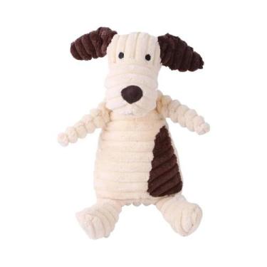 Imagem de Brinquedo De Pelúcia Durável Para Cães, Urso Fofo, Raposa, Com Apito, 