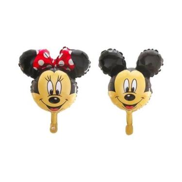 Imagem de Balões De Folha Disney Mini Mickey Minnie Mouse, 10 Peças, Decorações 