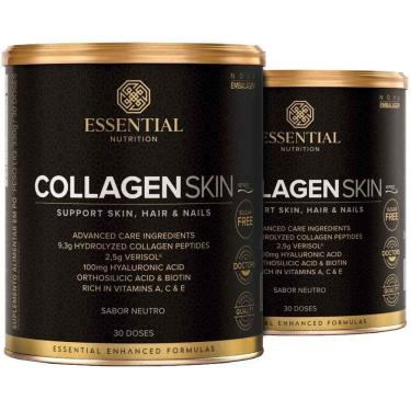 Imagem de Kit 2 Collagen Skin Neutro Essential Nutrition 330g Natural