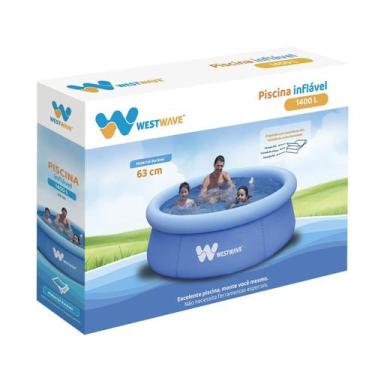 Imagem de Piscina Inflável 1400 Litrios 1,83M - West Wave - ETILUX
