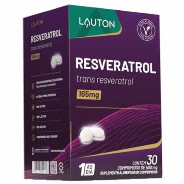 Imagem de Resveratrol trans resveratrol 165mg 30 cps - Lauton Nutrition