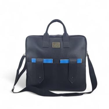 Imagem de Bolsa pasta paramentos maçonico transporte balandrau avental livros re