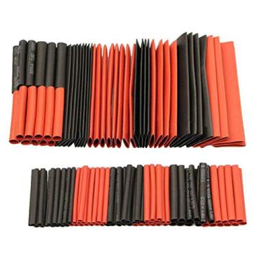Imagem de Tingpai 127PCS 2: 1 Tubo termorretrátil manga W- p Kit de so mento de os portáteis