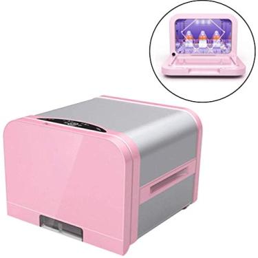 Imagem de Esterilizador de pasteurização UV portátil de 8,5 l caixa de secagem pequena roupa íntima desinfecção UV para celular esterilizador desinfecção para suprimentos pessoais pincéis de maquiagem atualizados