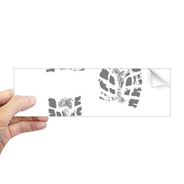 Imagem de DIYthinker Impressão de sapato, estilo moderno, pôster de moda, retangular, adesivo, notebook, janela decalque