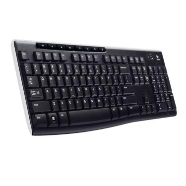 Imagem de Teclado sem Fio Multimidia K270 Logitech com Unifying