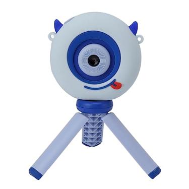 Imagem de Generic Câmera Infantil para Crianças, Câmera de Memória de 32 GB de Selfie 48MP para Presente de Aniversário (Azul)