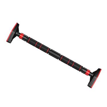 Imagem de Barras de puxar barra horizontal para moldura de porta, barra de fitness com trava de segurança e almofada antiderrapante, equipamento de treinamento multifuncional, 121-160 cm, carga 250 kg