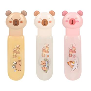 Imagem de JUDENMEY Fita de correção branca retrátil, canetas de correção de pata de gato, mini aplicador branco em forma de caneta estética com fita adesiva fácil de usar para material de escritório de volta às