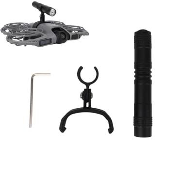 Imagem de LICHIFIT NEO2 Drone luz de voo noturno para DJI NEO 2 holofotes noturnos de preenchimento ângulo ajustável holofote de iluminação LED de alto brilho lanterna