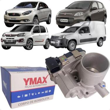 Imagem de Corpo Borboleta Tbi Fiorino Grand Siena Palio Uno 1.4 8v Evo - Ymax