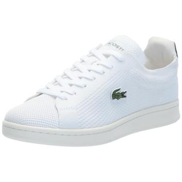 Imagem de Lacoste Tênis feminino Carnaby Piquee, Branca/Grn, 5.5