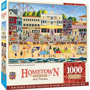 Imagem de MasterPieces Hometown Gallery - On the Boardwalk 1000pc Puzzle