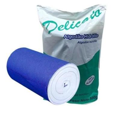 Imagem de Algodao hidrofilo rolo 500 g delicato - CREMER