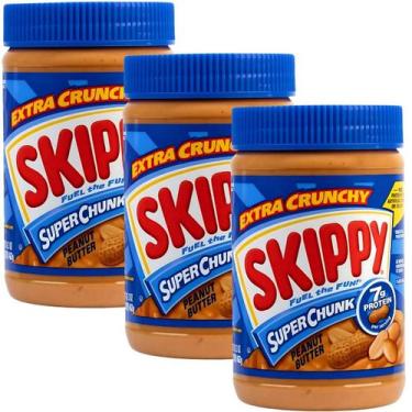 Imagem de Manteiga de Amendoim Pasta de Amendoim Crocante Skippy Importada EUA k