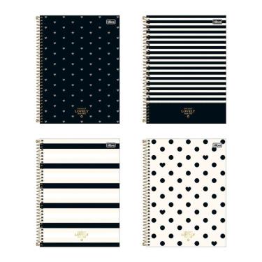 Imagem de Caderno espiral Univ 16x1 256 folhas West Village Tilibra