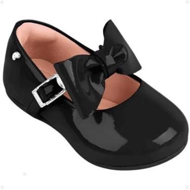Imagem de Sapato Infantil Pampili Angel 04 Laço Removível Menina-Feminino