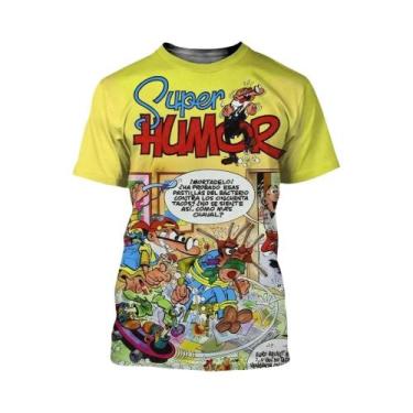 Imagem de Camiseta Casual De Manga Curta Com Estampa 3D De Anime, Tendência Da M