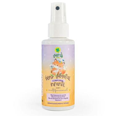 Imagem de Óleo Vegetal Corporal Infantil Vegano 3 Em 1 Verdi Natural