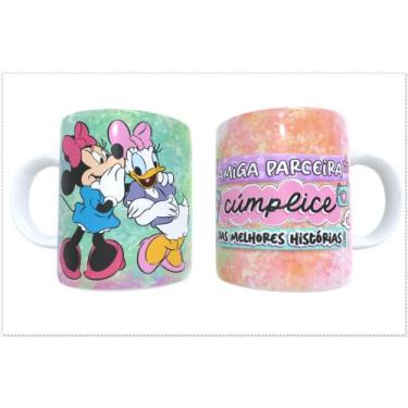Imagem de Caneca Porcelana Amiga Parceira Cumplice das Melhores Histórias Est. A