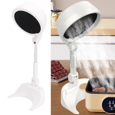 Imagem de Exaustor Portátil, Exaustor de Mesa Com 2 Canais, 3 Velocidades, Ajustável, Dobrável, Portátil, Exaustor de Cozinha, Exaustor Recarregável USB Com Filtro para Churrasco Interno,