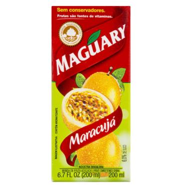 Imagem de Bebida de fruta adoçada maracujá maguary caixa 200ML