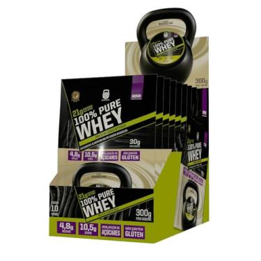 Imagem de Whey Protein Concentrado 100% Pure - 10 Sachês de 30g Doce De Leite - Wod Nutrition
