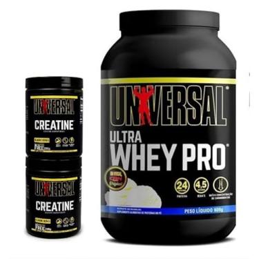 Imagem de KIT Ultra Whey Pro Baunilha + 400g Creatina - Universal