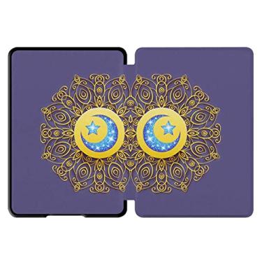 Imagem de GUKSRASO Capa para 6.8" Kindle Paperwhite 11ª Geração/Signature Edition (2021 Modelo: M2L3EK/M2L4EK), Capa Protetora Pintada com de Despertar/Repouso Automático
