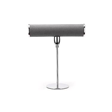 Imagem de Suporte de pulseira, suporte de orelha de 28 cm com metal, organizador de joias para brincos, colares, pulseiras, relógios e anéis Exibição de joias (Cor: Rack prateado-cinza, tamanho: 3 peças