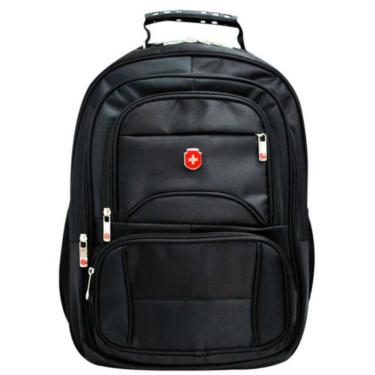 Imagem de Mochila Executiva Para Trabalho Reforçada Impermeável Para Notebook - Black Neon - Swissland