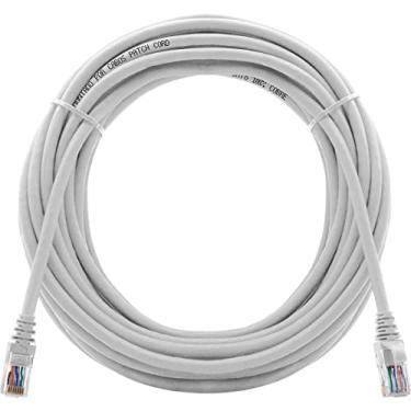 Imagem de Patch Cord Cat6 100% Cobre Branco 20 Metros